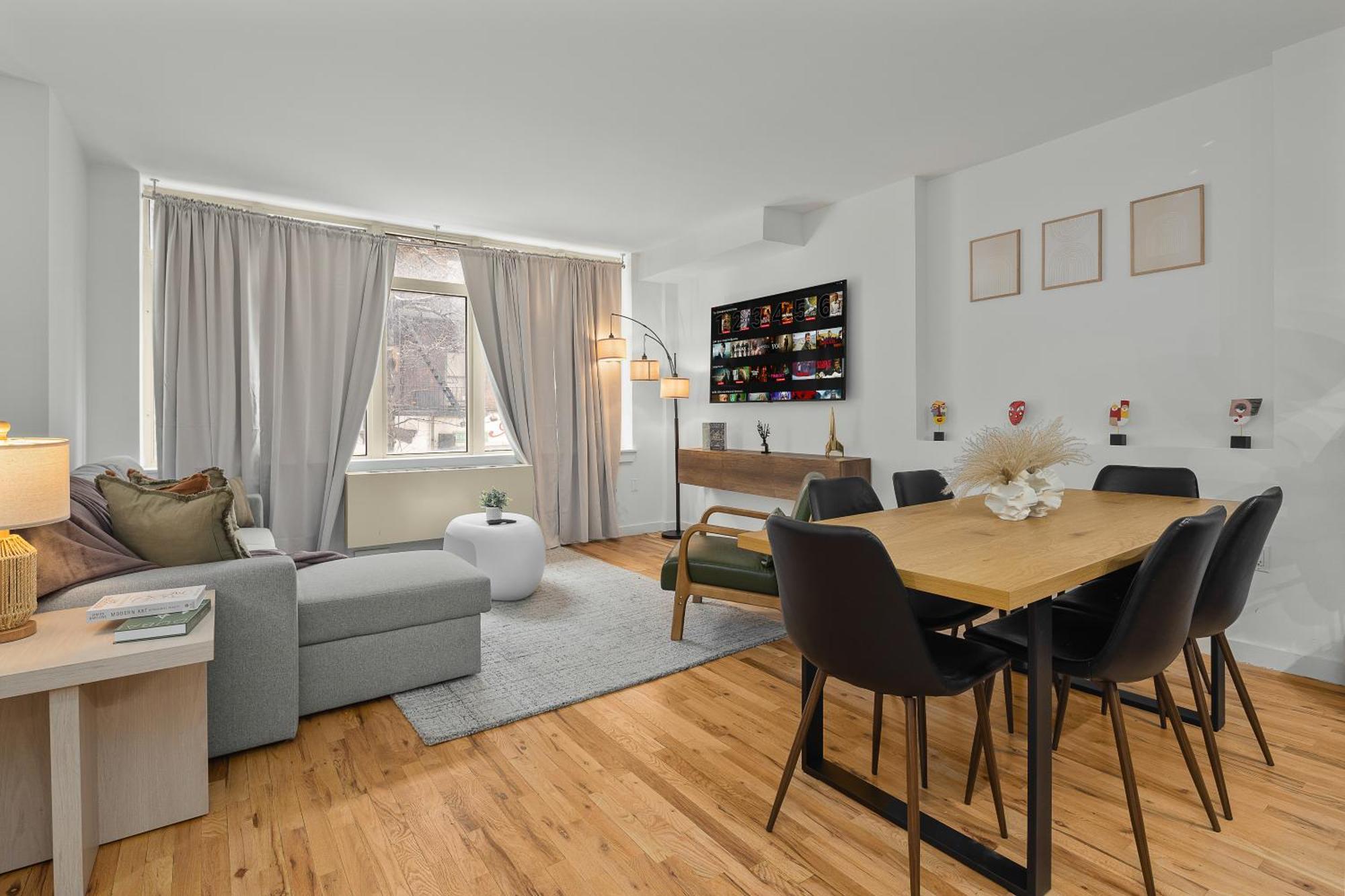 Modern 2br Steps From New York's Iconic Broadway Appartement New York